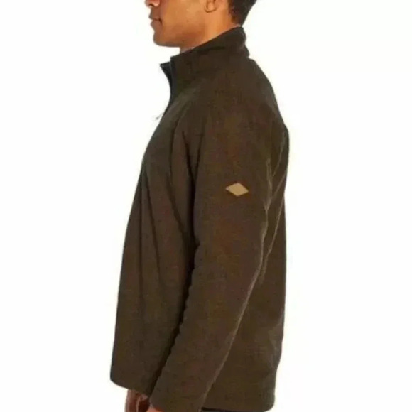 ORVIS FLEECE CLASSIC  Collection Pullover Half Zip Brown, Mens XL - Picture 2 of 12